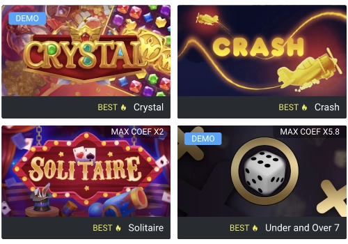 ألعاب اونلاين من 1xBet